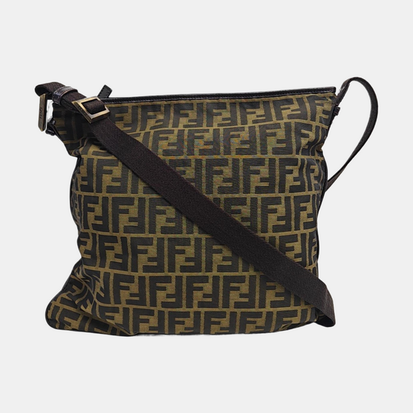 Fabric Tote Bag Brown