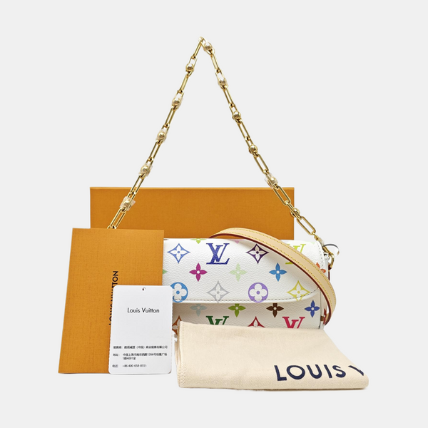 LV × TM IVY Coated Canvas White
