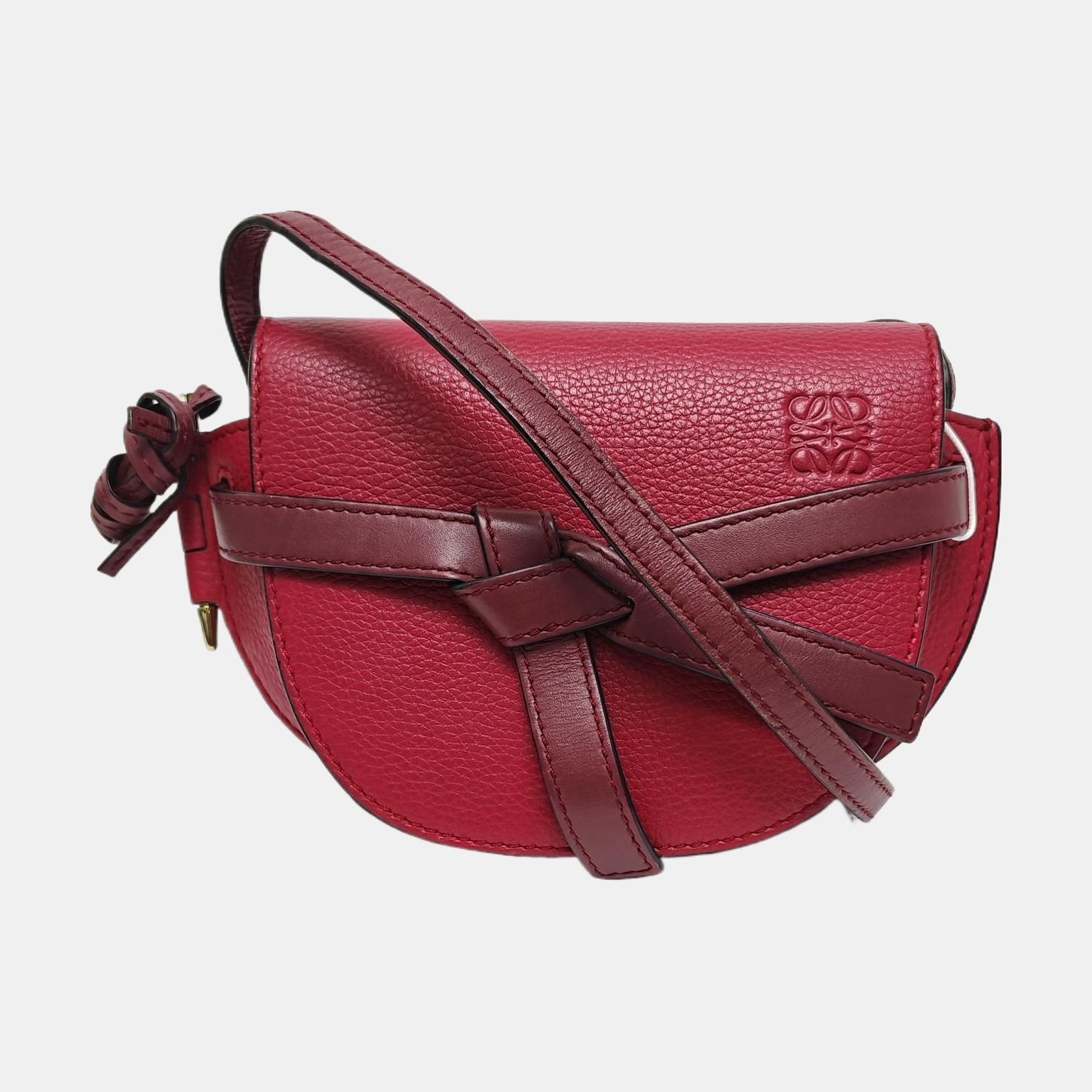 Gate Mini Calfskin Red