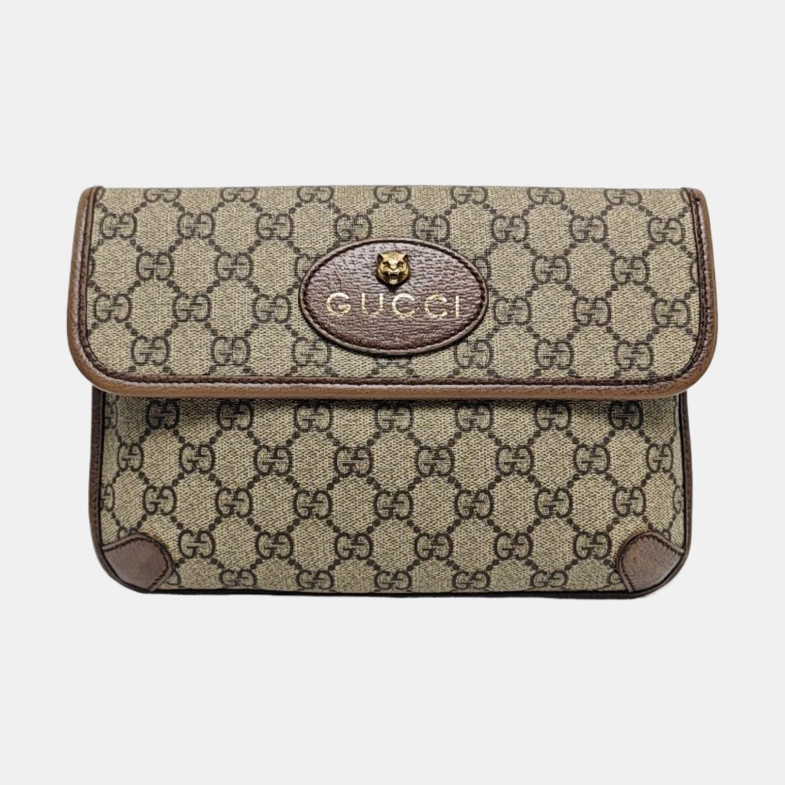 Neo Vintage Monogram Coated Canvas Beige