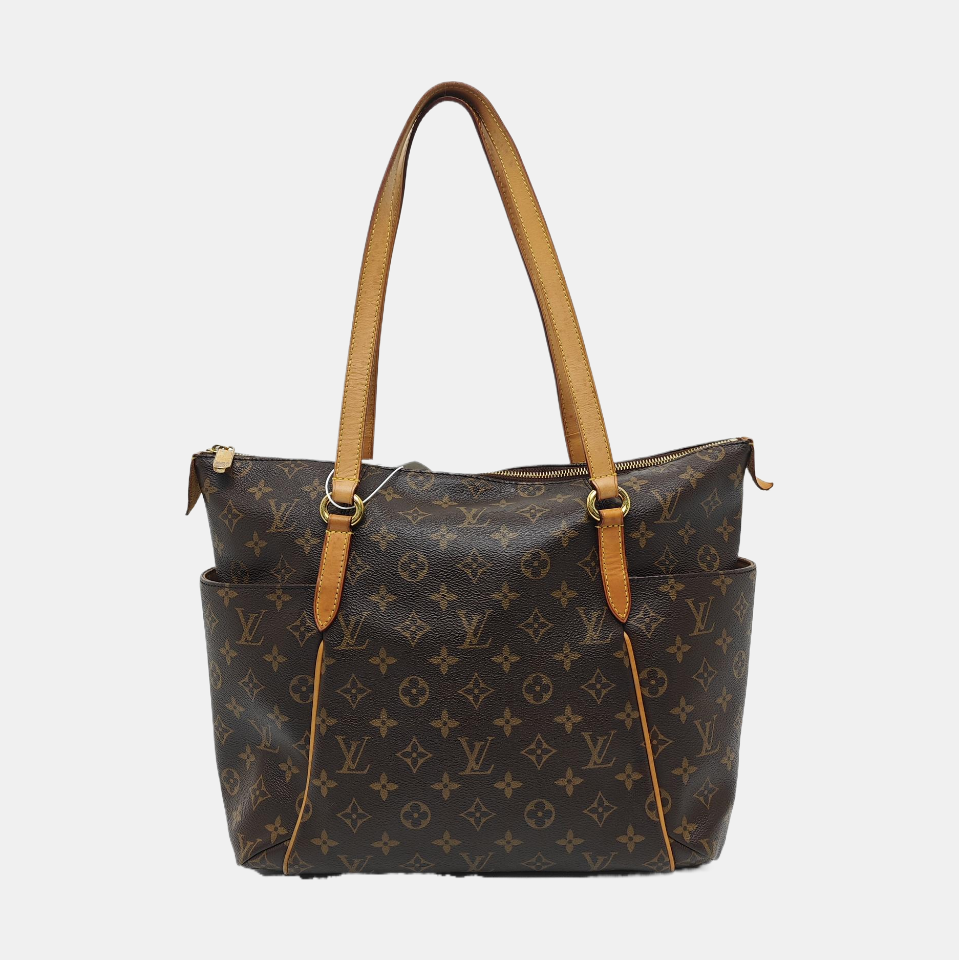 TOTALLY MM Monogram Coated Canvas Brown