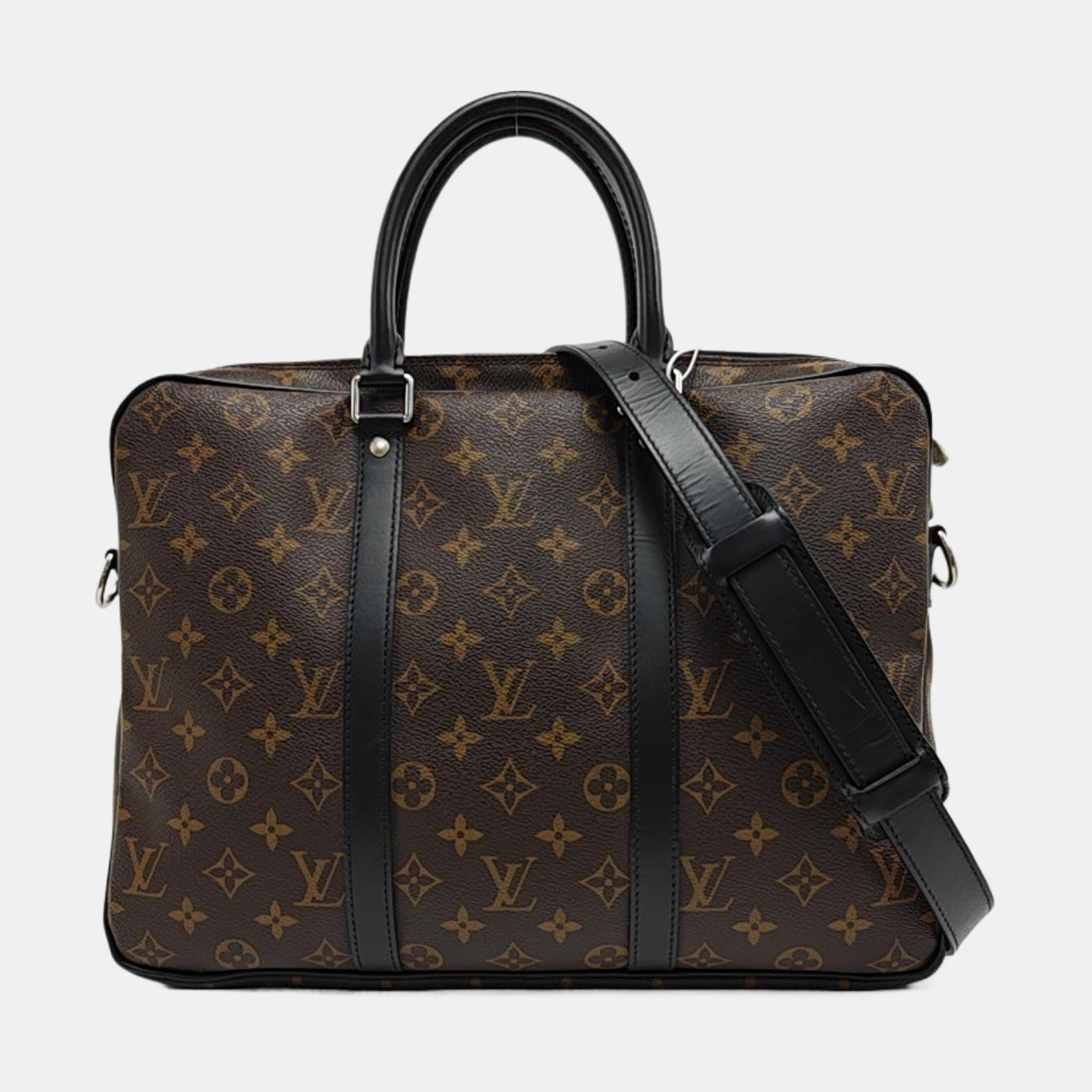 PORTE-DOCUMENTS PM Monogram Coated Canvas Brown