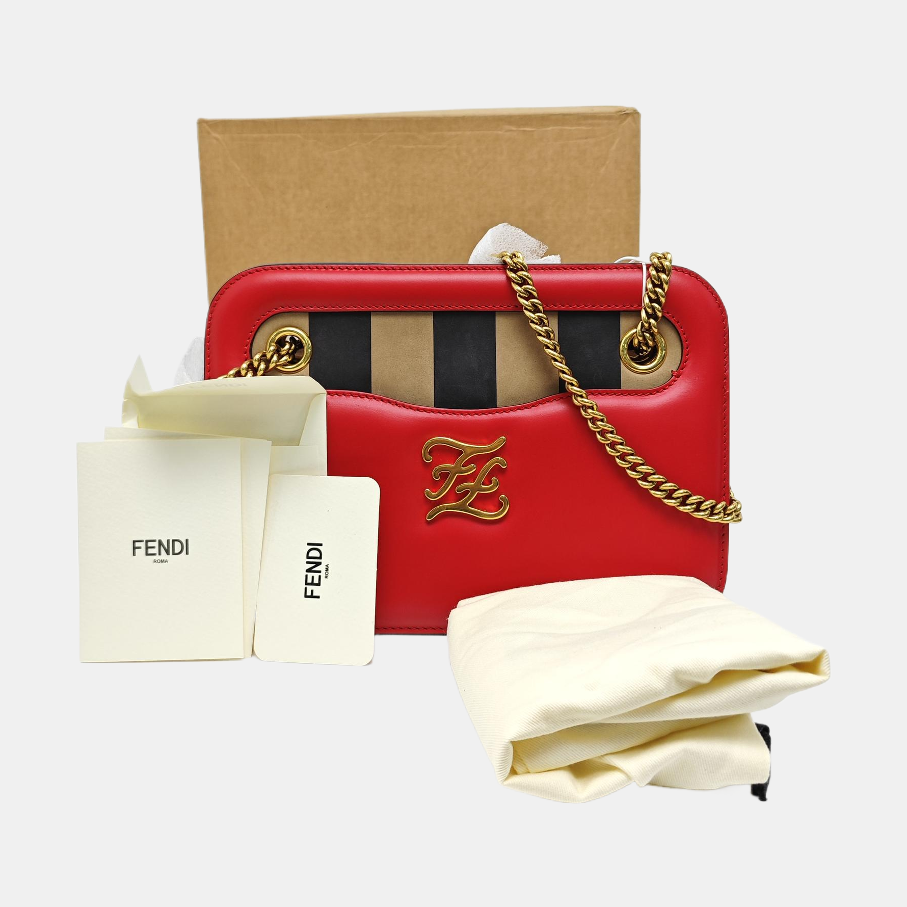 Karligraphy Calfskin Red