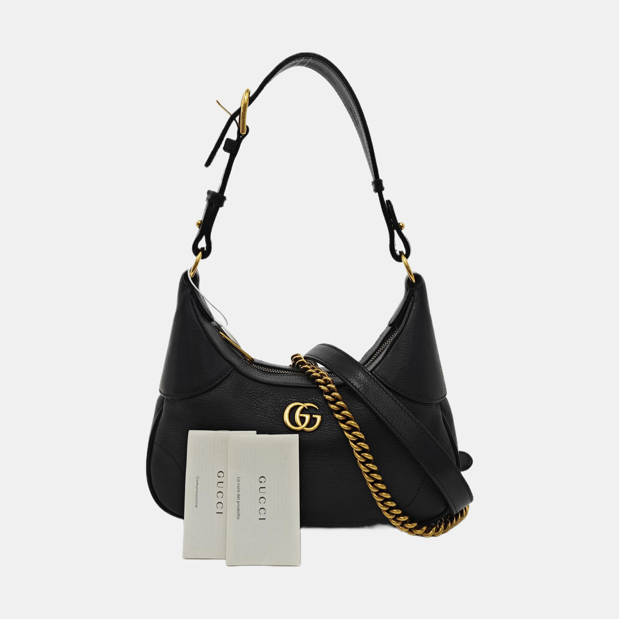 Aphrodite Small Calfskin Black