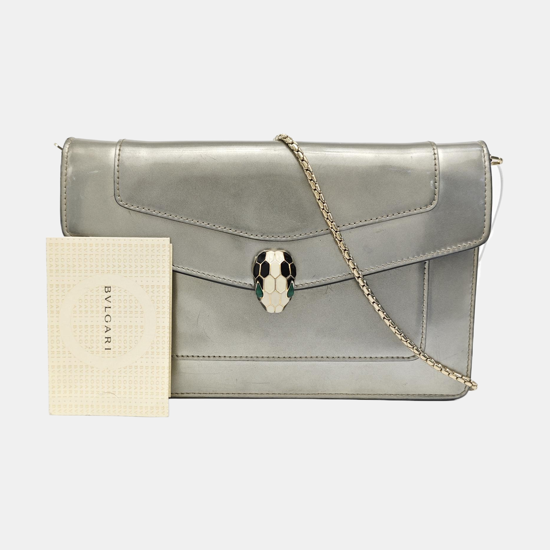 SERPENTI FOREVER Calfskin Gray