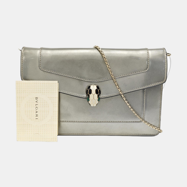 SERPENTI FOREVER Calfskin Gray