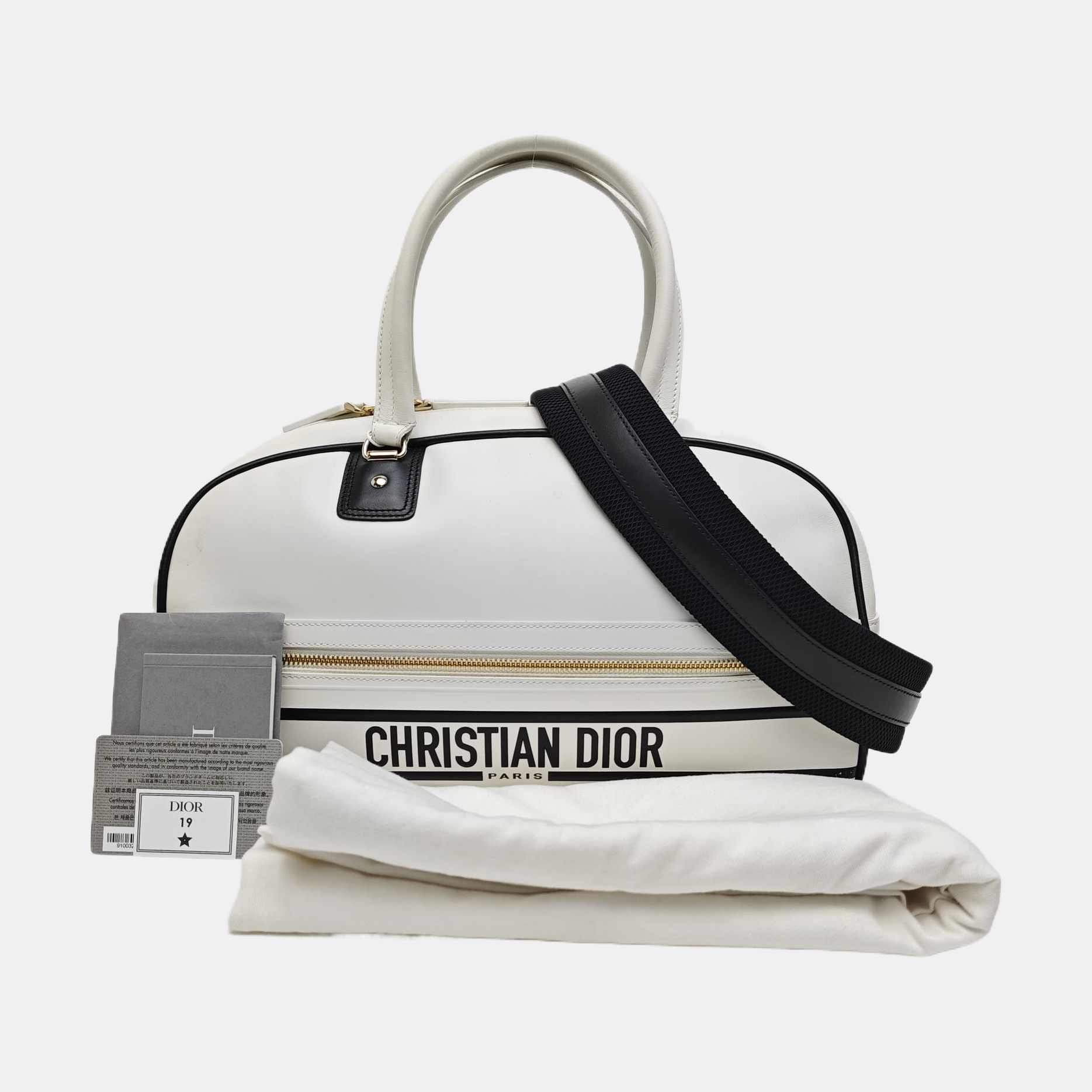 Vibe Medium Calfskin White