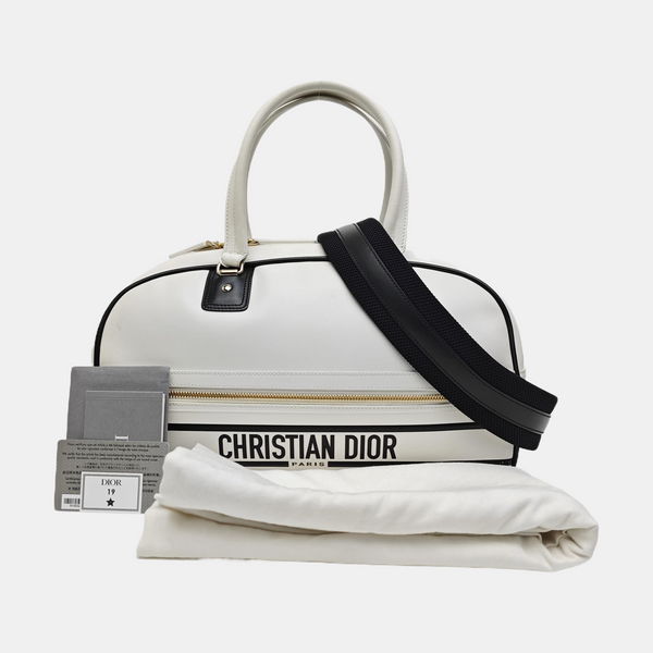 Vibe Medium Calfskin White