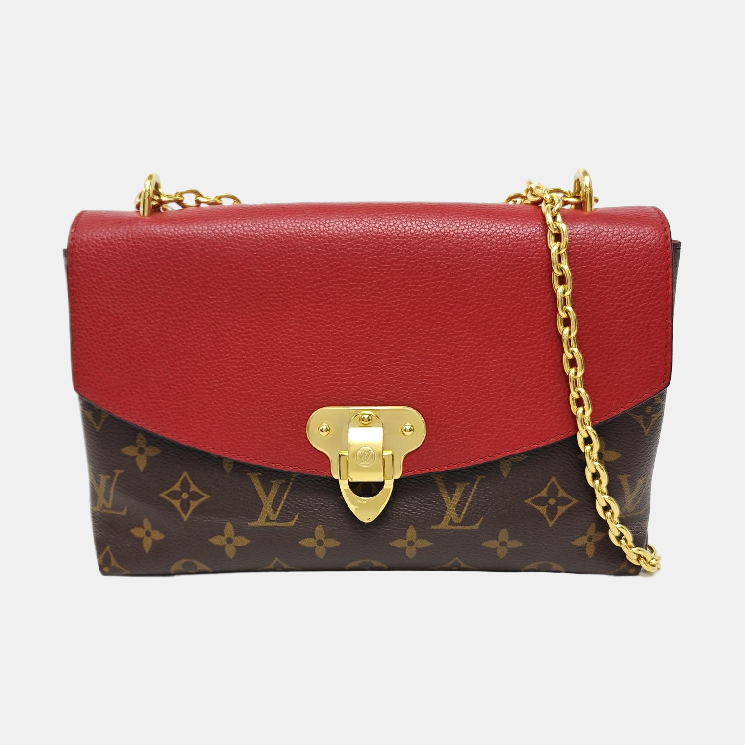 SAINT PLACIDE Monogram Coated Canvas Brown