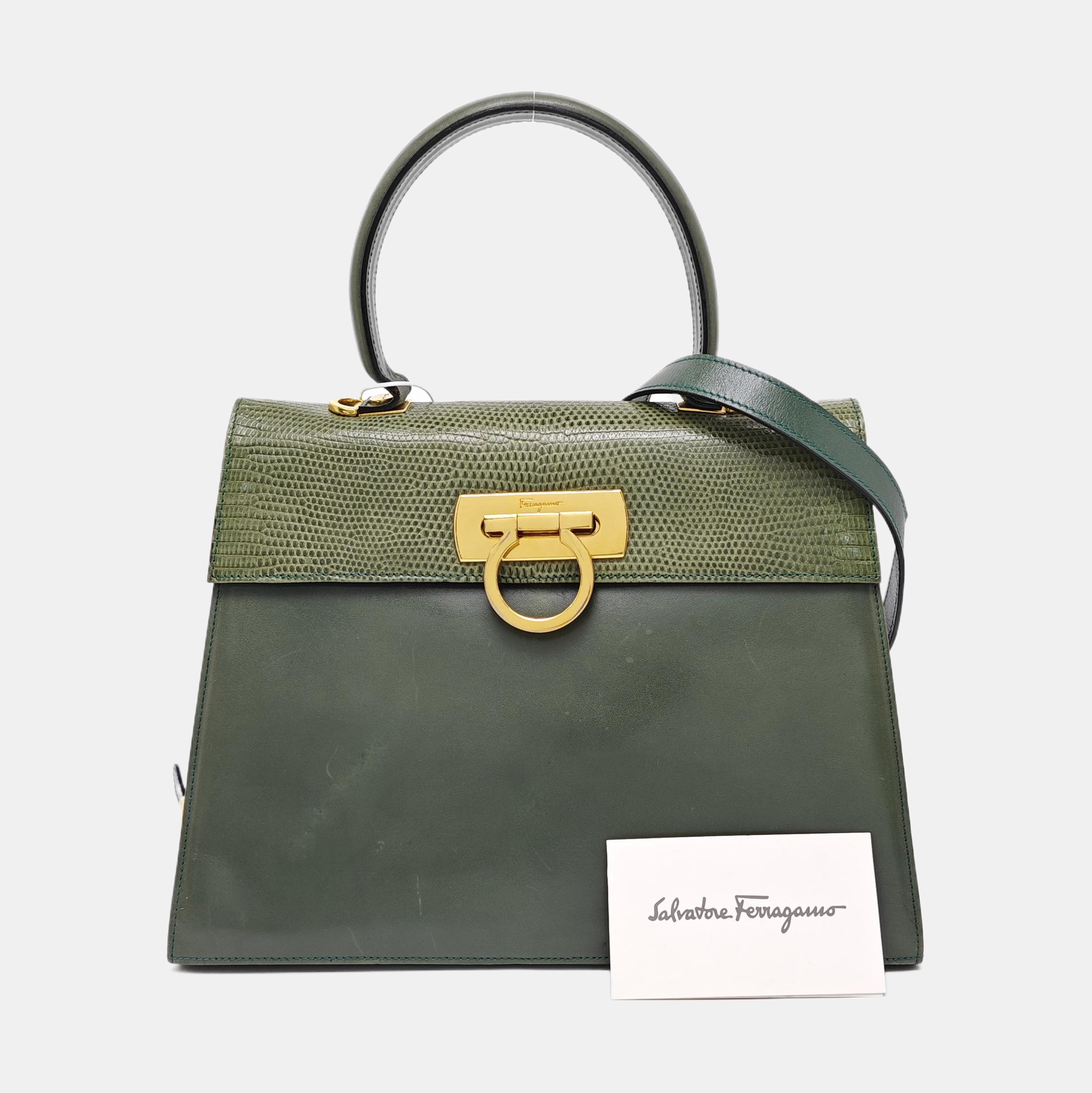 Kelly Calfskin Green