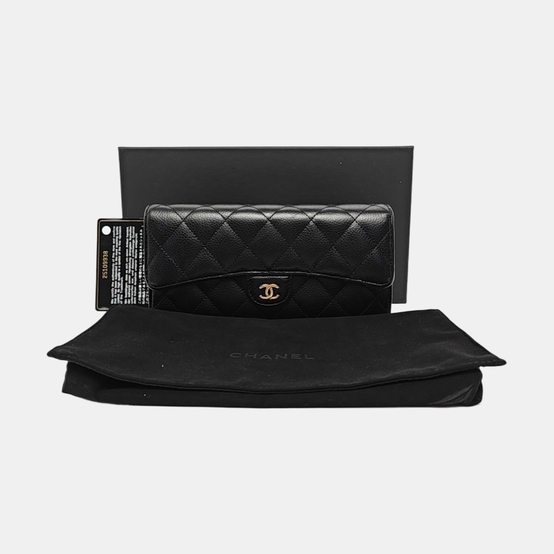Quilted Calfskin Black