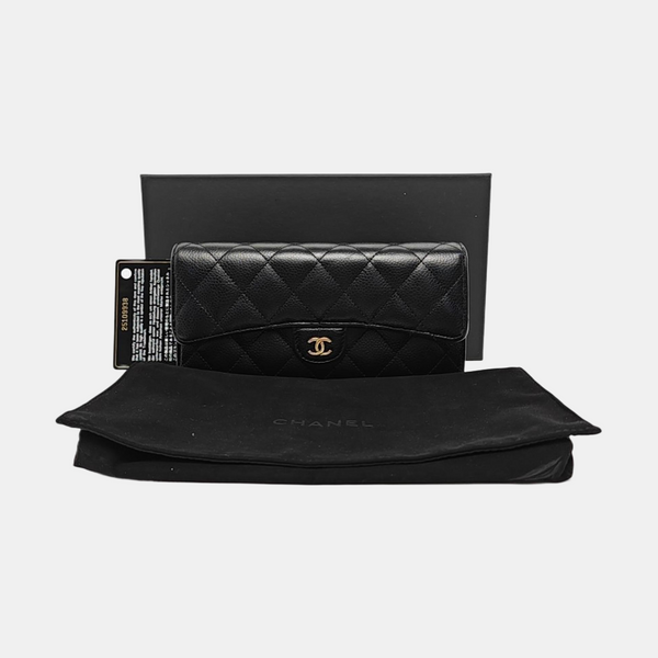 Quilted Calfskin Black