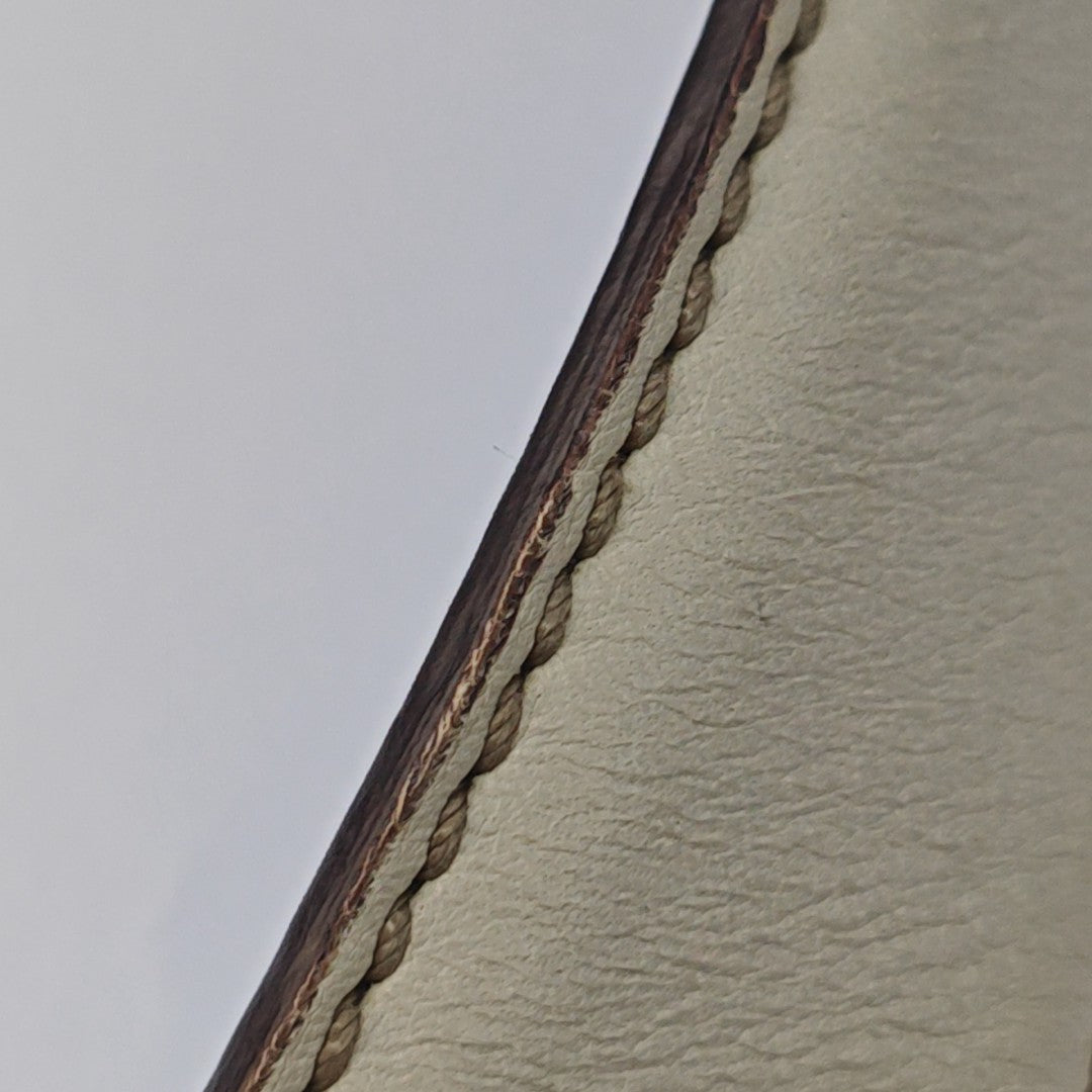 Leather Belt White