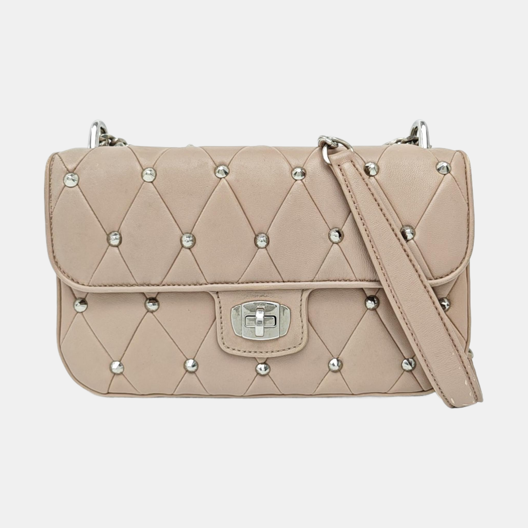 Pattina Nappa Quilted Lambskin Pink