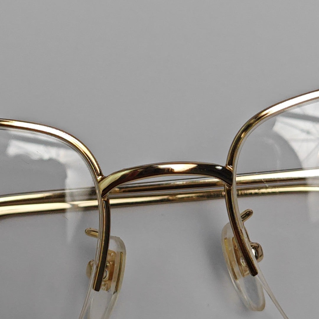 Metal Eyeglasses Gold