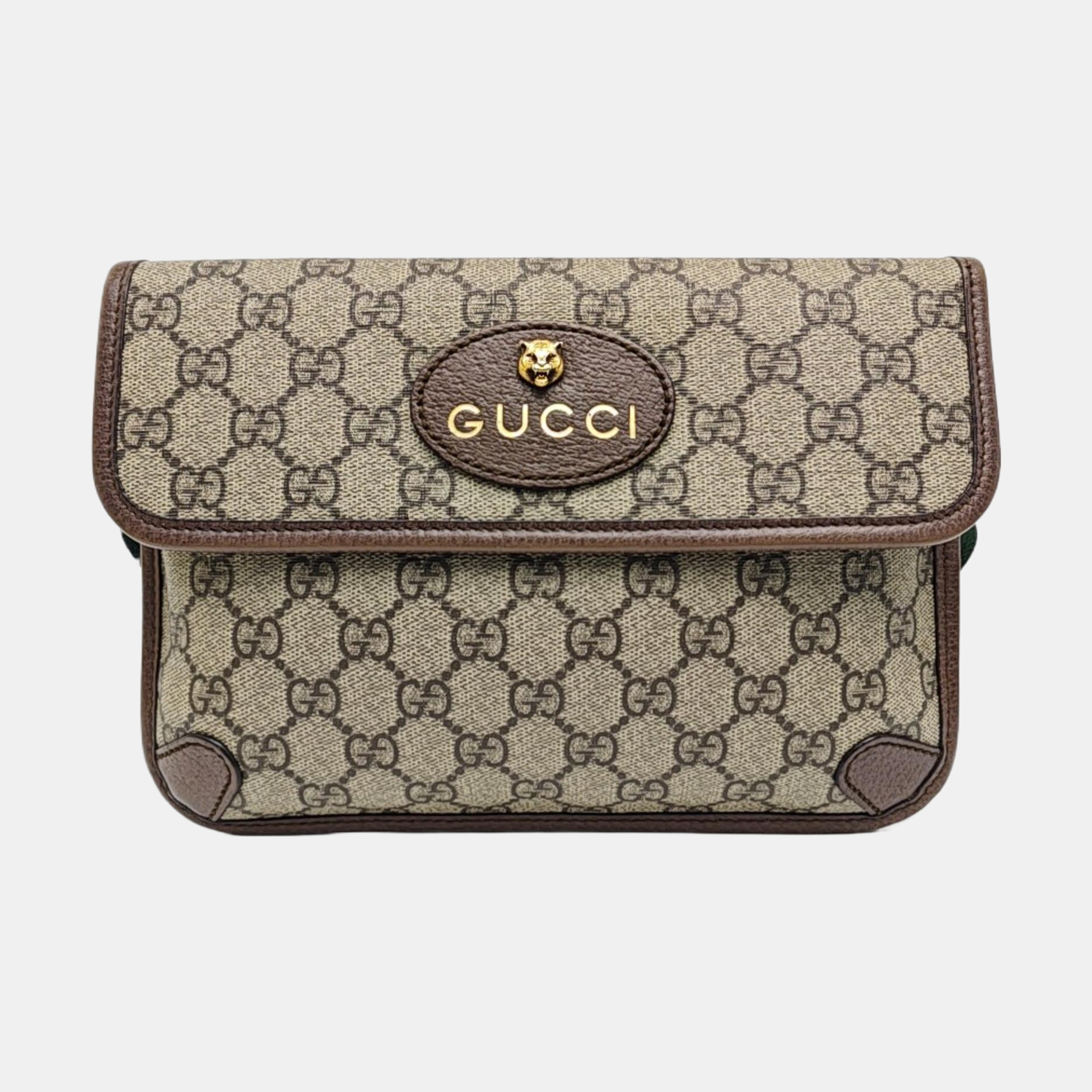 Neo Vintage Monogram Coated Canvas Beige
