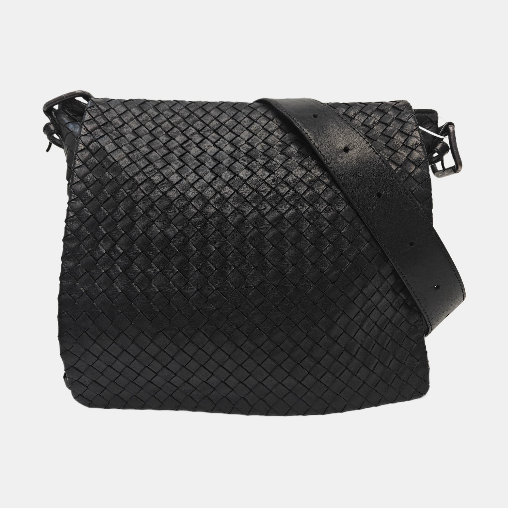 Calfskin Shoulder Bag Black