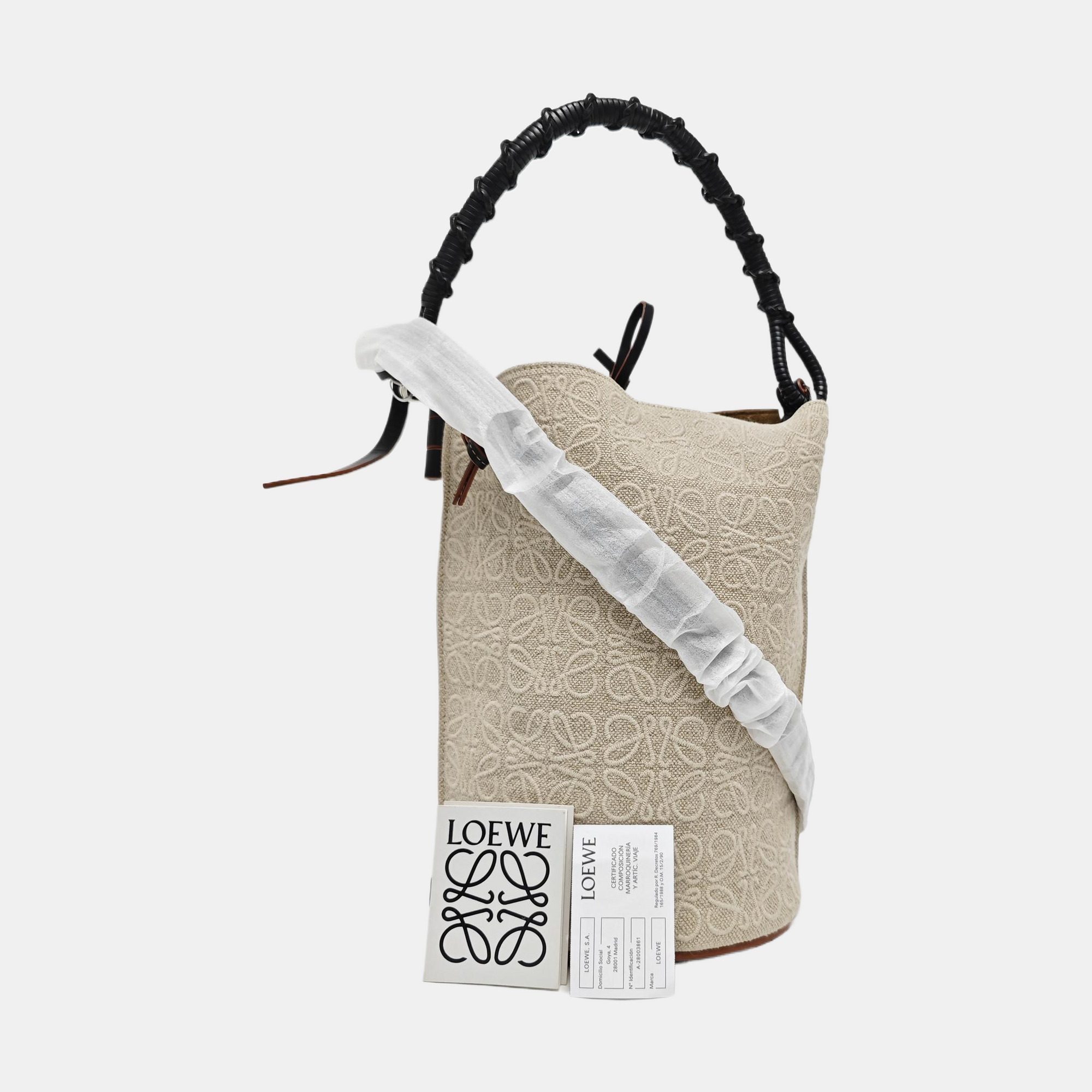 Gate Mini Monogram Canvas Beige