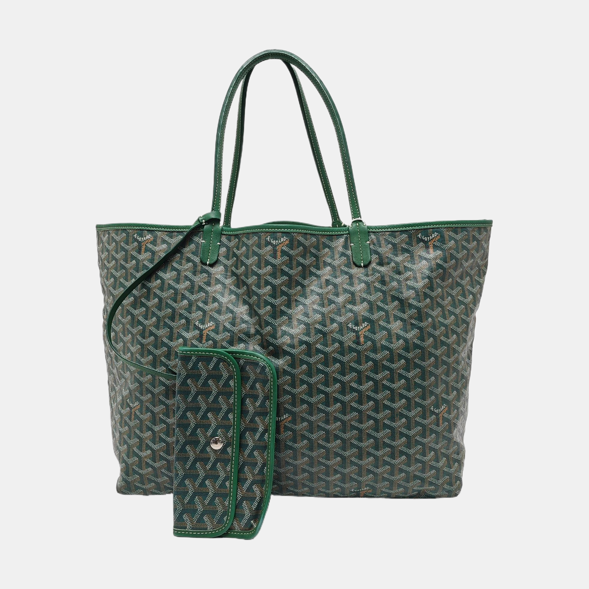 Saint Louis GM Coated Canvas Green