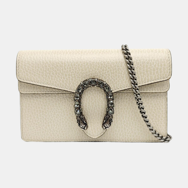 Dionysus Super Mini Calfskin Beige