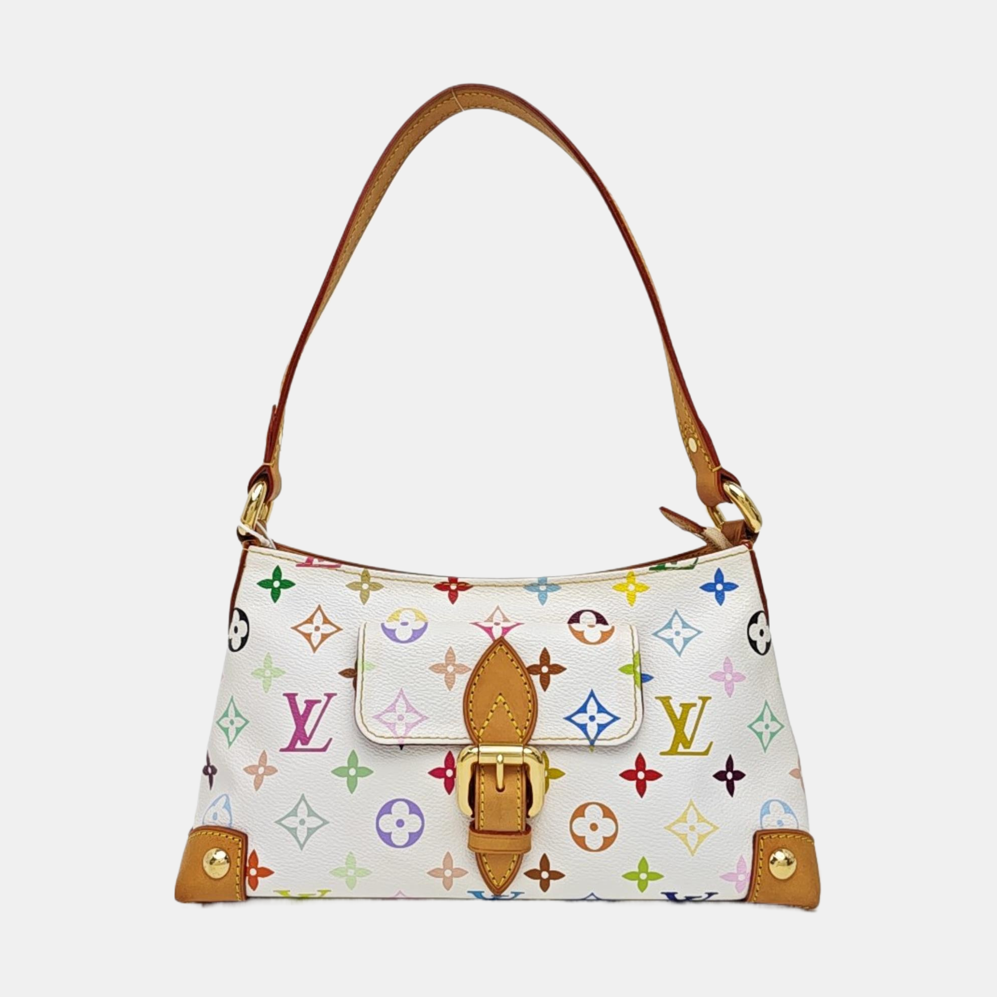 LV × TM ELIZA Monogram Coated Canvas White