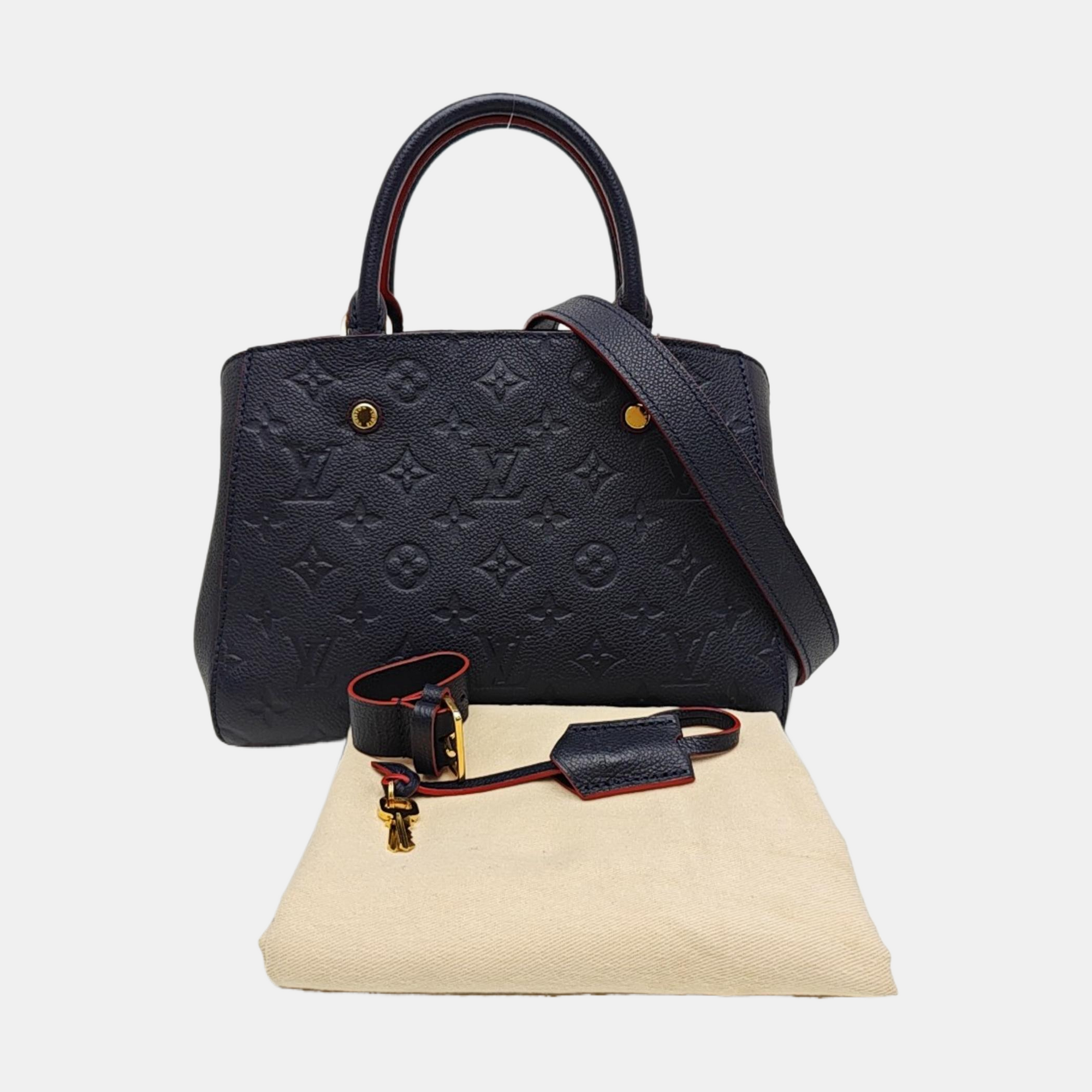 MONTAIGNE BB Calfskin Blue