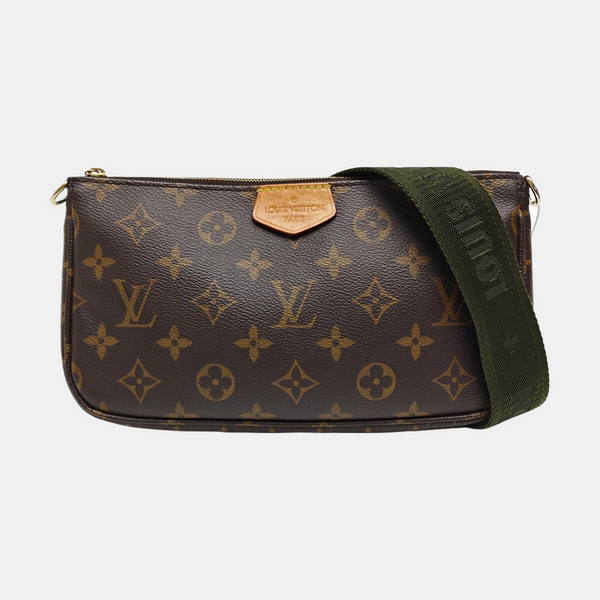 MULTI Monogram Coated Canvas Brown
