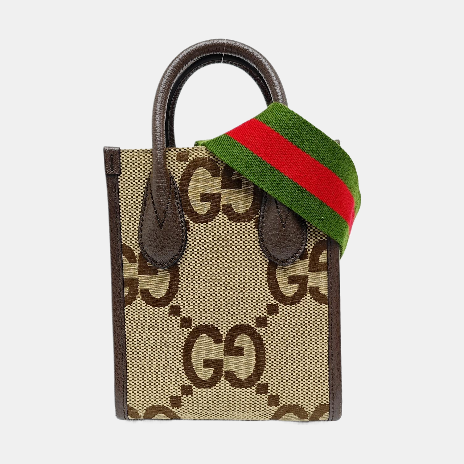 Jumbo Mini Monogram Canvas Beige