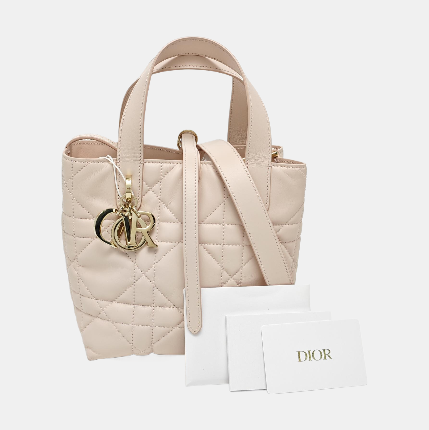 Toujours Small Cannage Calfskin Pink