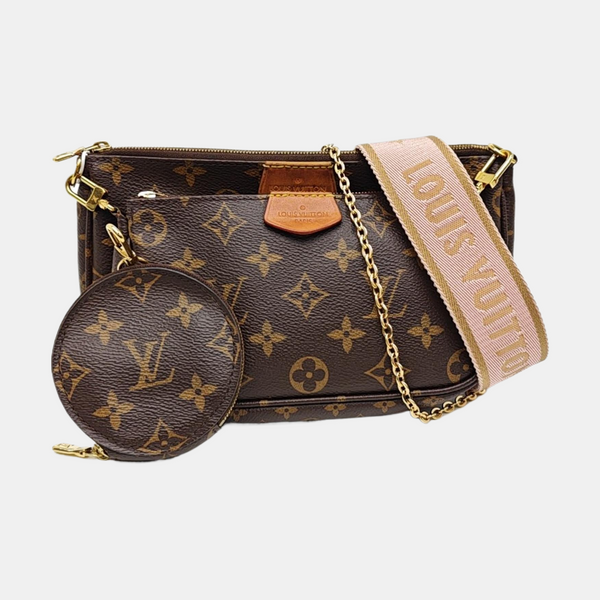 MULTI Monogram Coated Canvas Brown