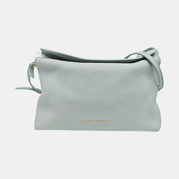 Calfskin Shoulder Bag Blue
