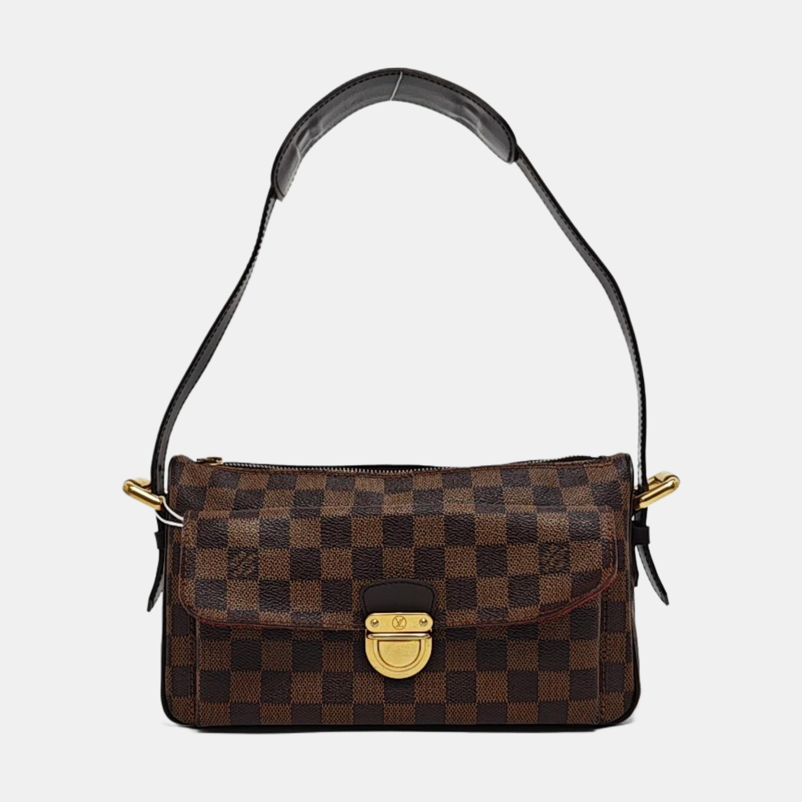 RAVELLO GM Damier Ebene Coated Canvas Brown
