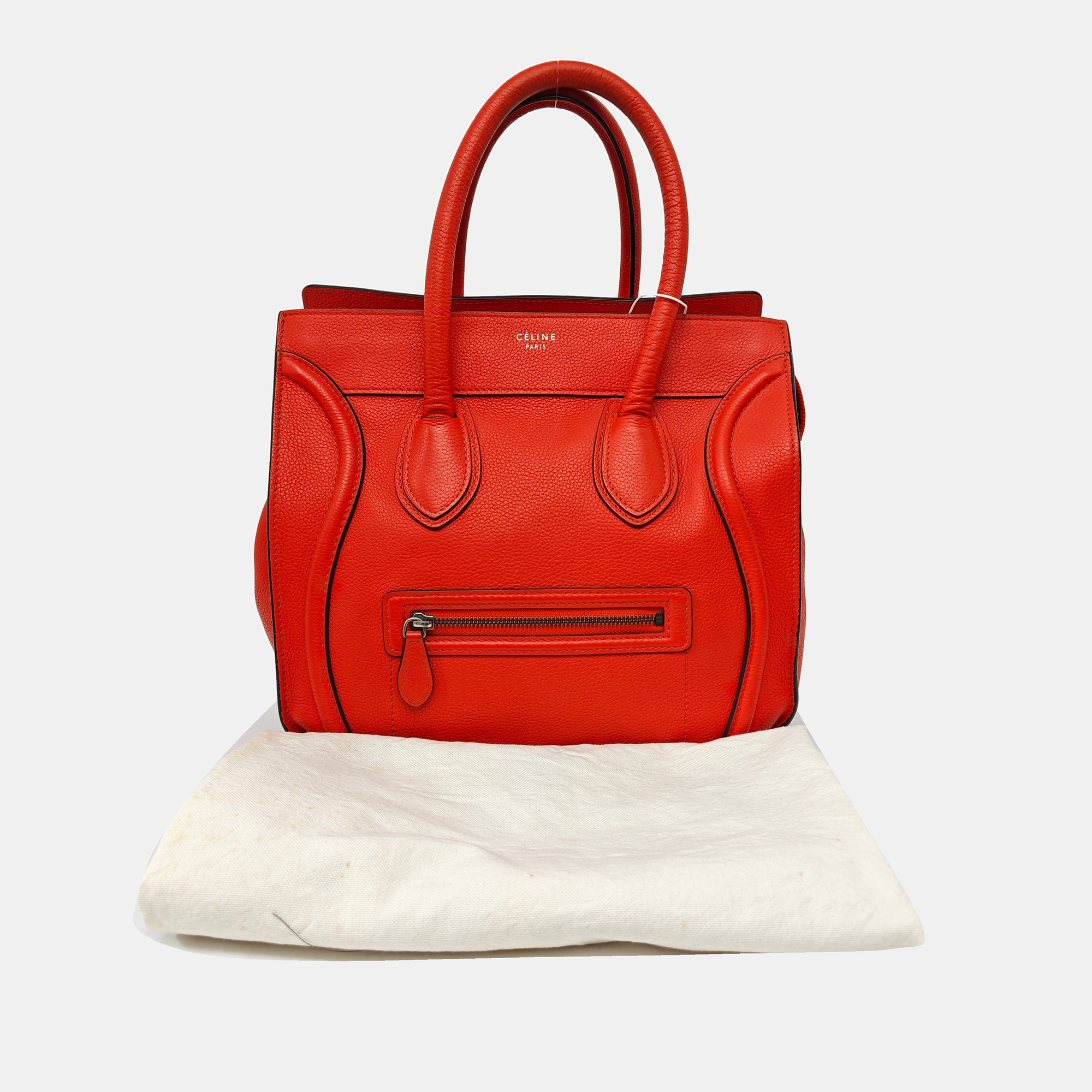 LUGGAGE Mini Calfskin Red