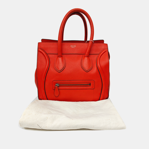 LUGGAGE Mini Calfskin Red