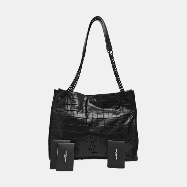 NIKI Large Calfskin Black