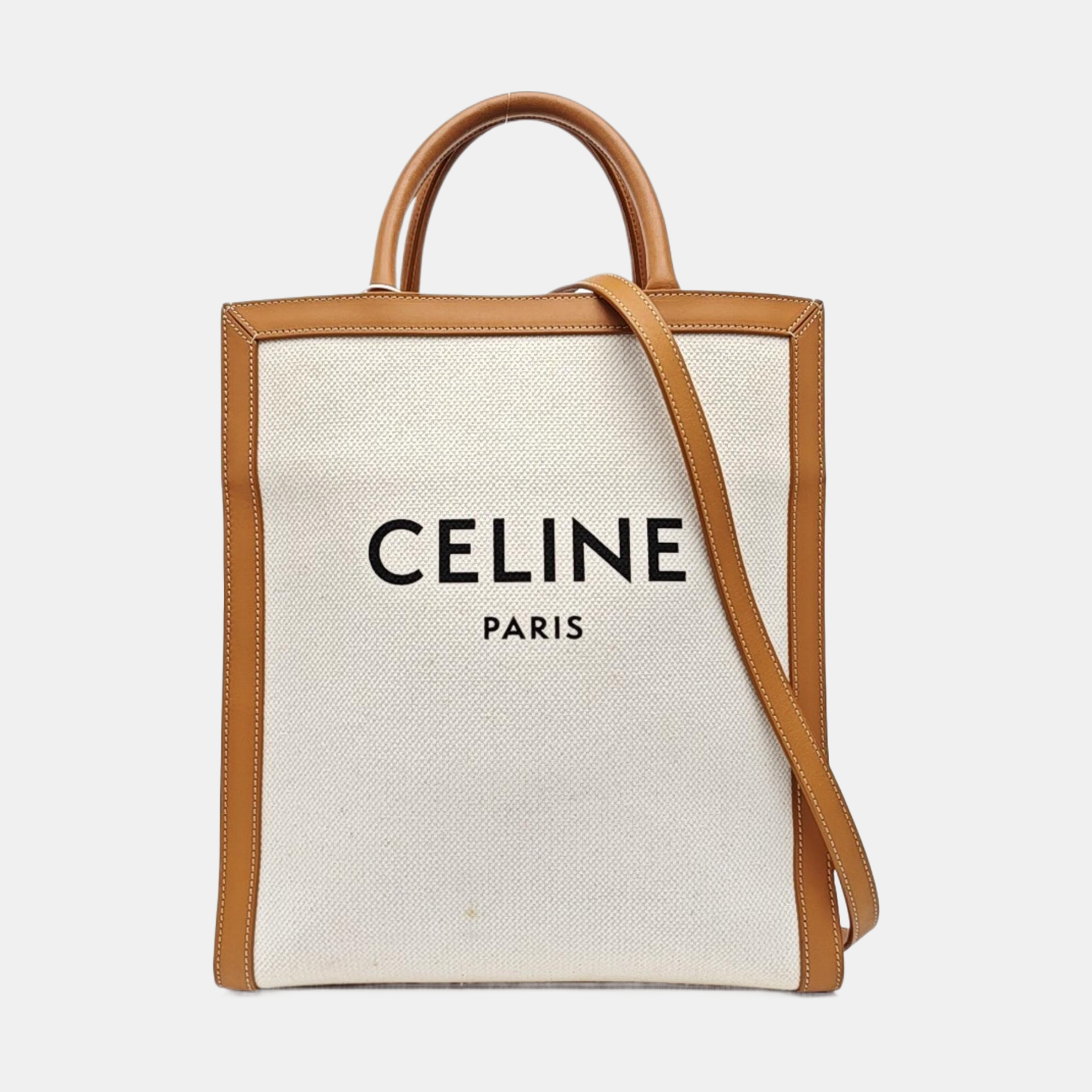 CABAS CELINE Small Canvas White