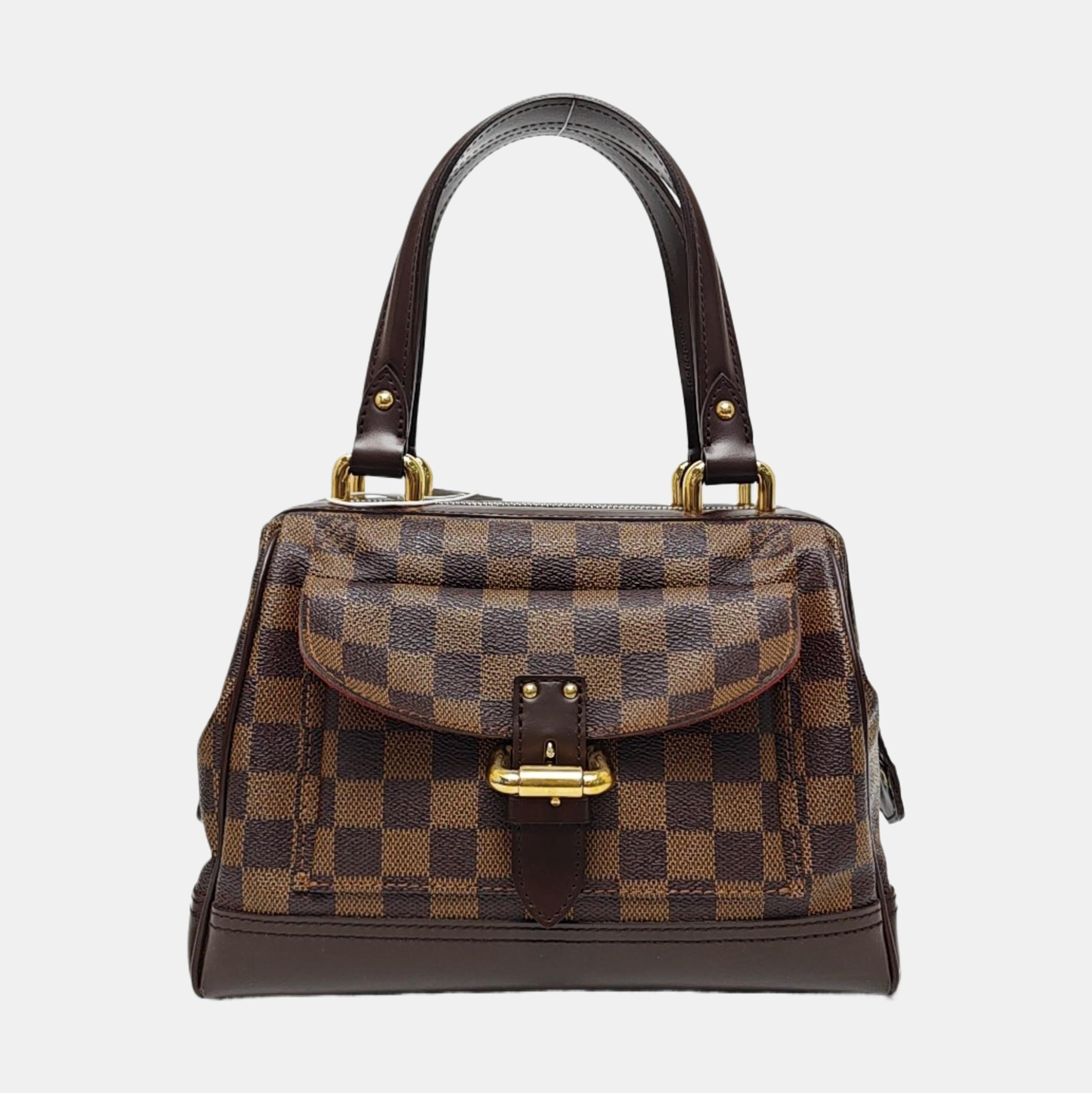 KNIGHTSBRIDGE Damier Ebene Coated Canvas Brown