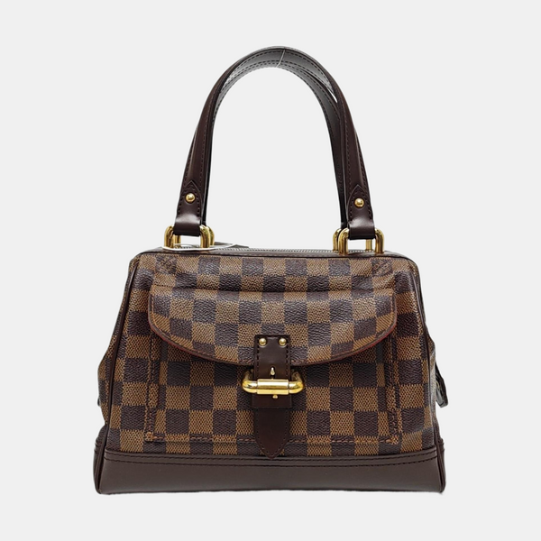 KNIGHTSBRIDGE Damier Ebene Coated Canvas Brown