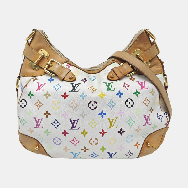LV × TM GRETA Monogram Coated Canvas White