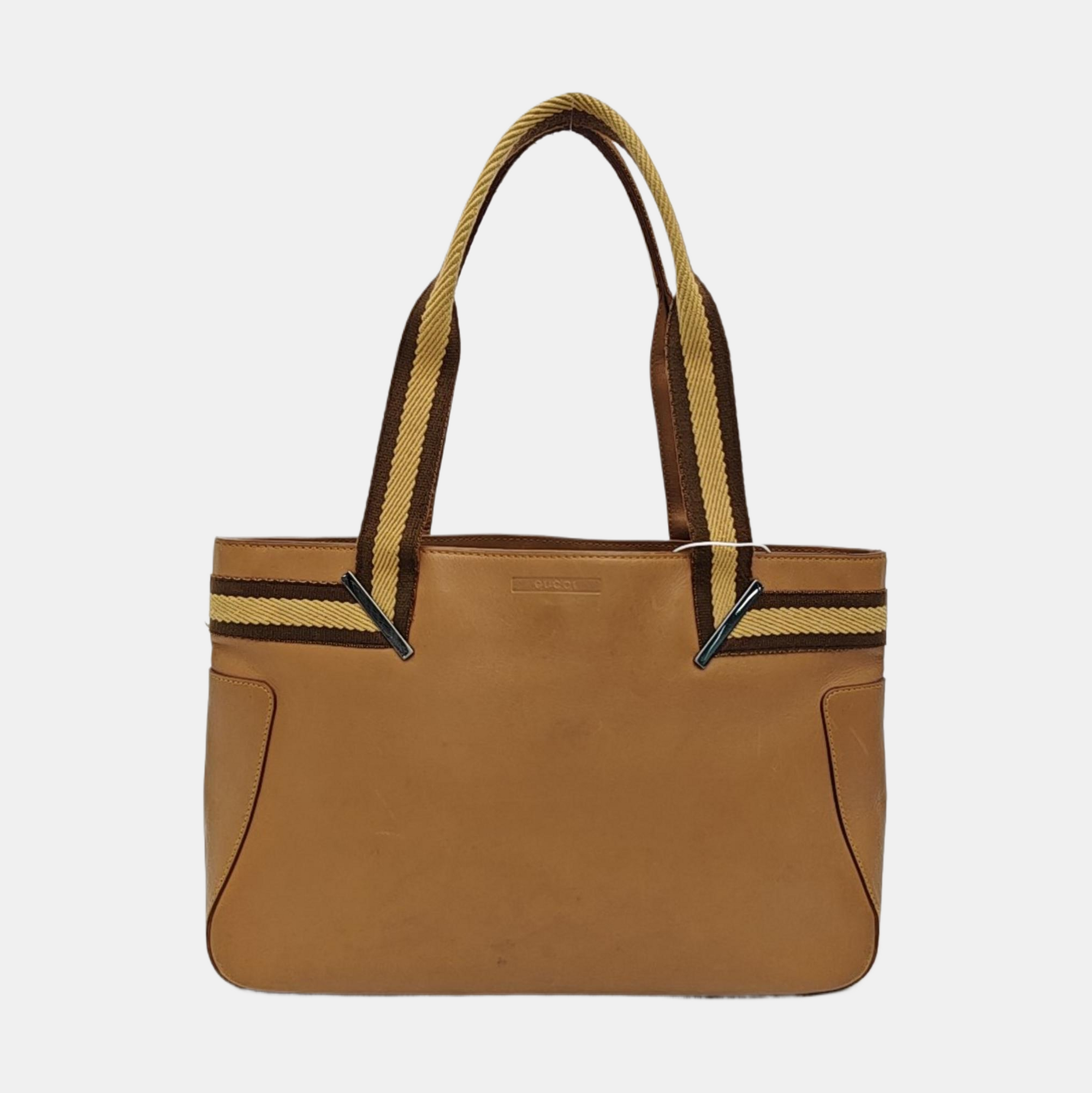 Calfskin Tote Bag Brown