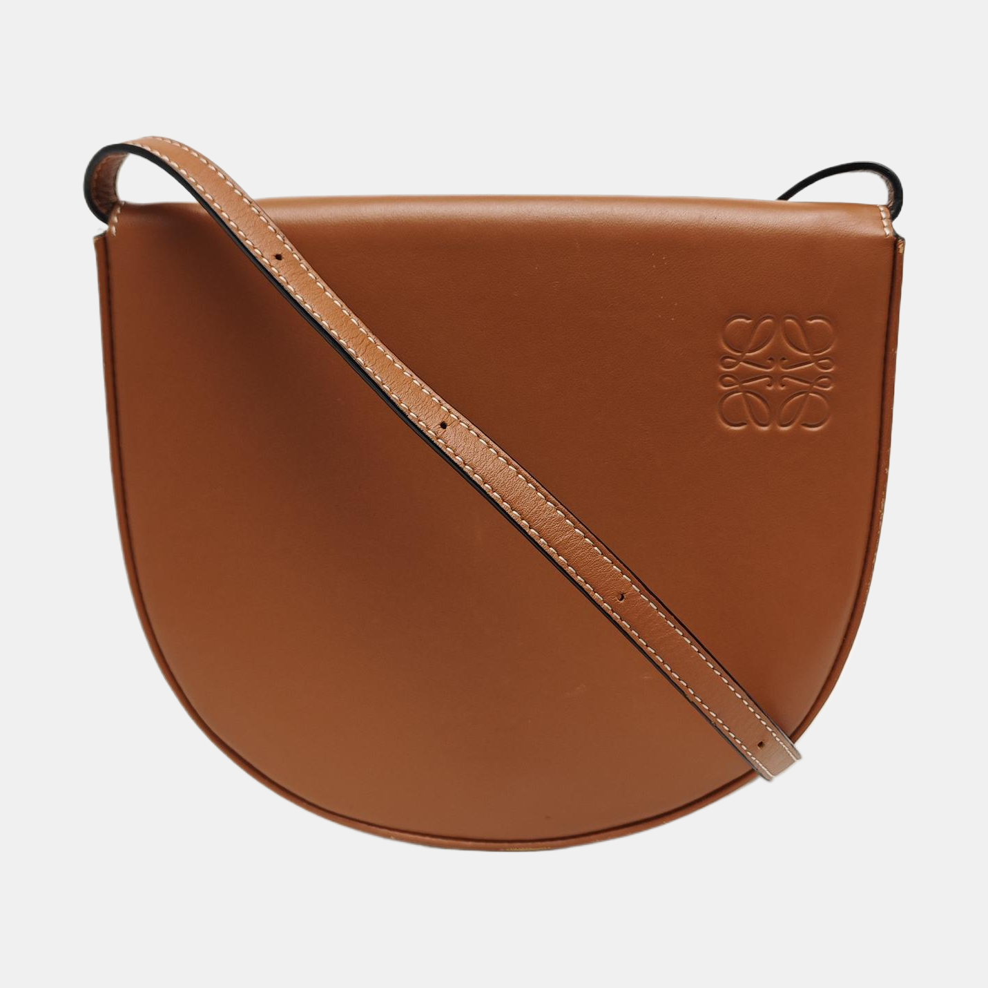 Heel Calfskin Brown