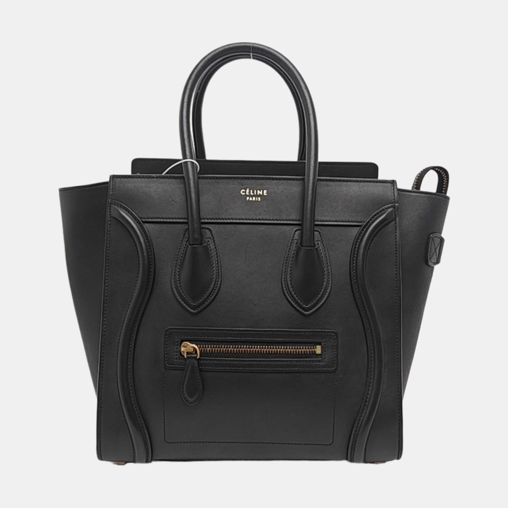 LUGGAGE Micro Calfskin Black