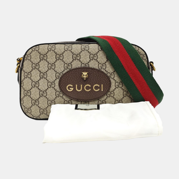 Neo Vintage Monogram Coated Canvas Beige