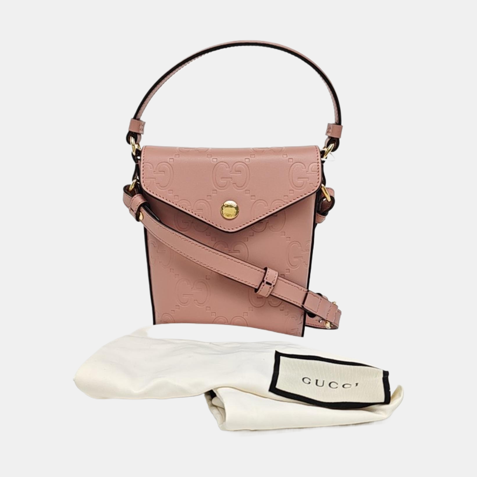 Monogram Calfskin Mini Pink