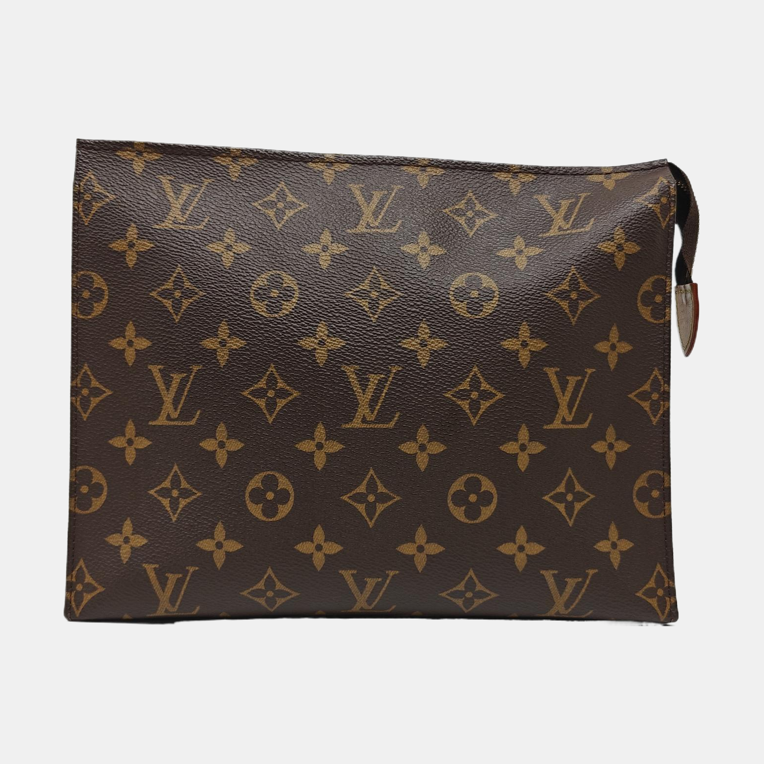 TOILET POCKET 26 Monogram Coated Canvas Brown