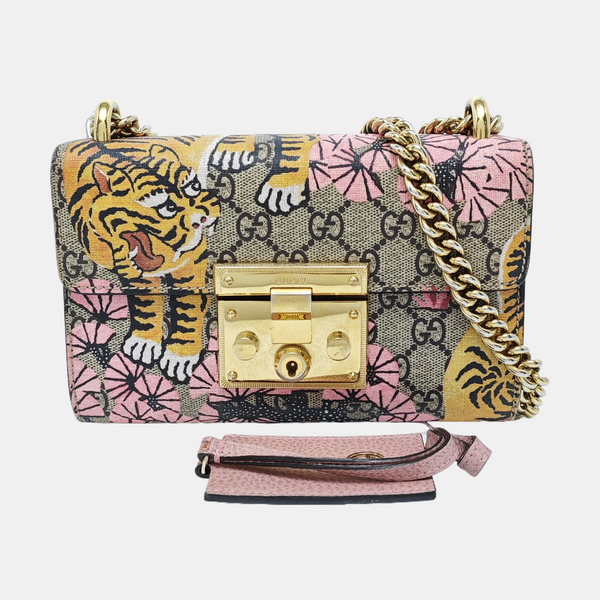Authenticated pre-owned  Padlock Small Monogram Coated Canvas Multicolor - Shoulder Bag at Looply