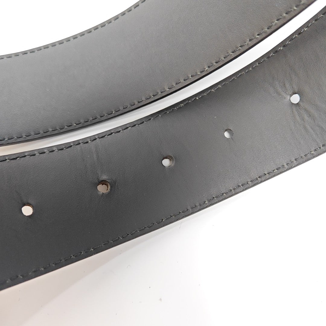 Coated Canvas Belt Brown