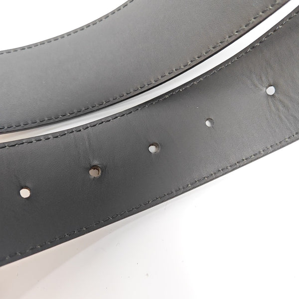 Coated Canvas Belt Brown