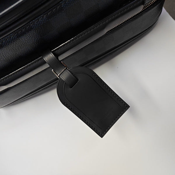 PEGASE 55 Damier Coated Canvas Blue