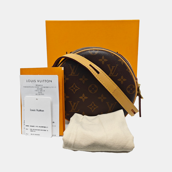 BOITE CHAPEAU PM Monogram Coated Canvas Brown